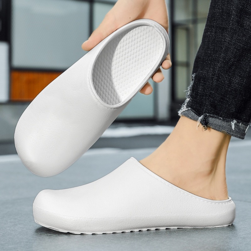 Dép Bít Mũi Đế Dày 5cm Thời Trang Mùa Hè Mới Cho Nam
