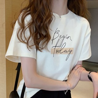 Áo thun PEWARNA IKAT tay ngắn cổ tròn dáng rộng phong cách Hàn Quốc thời trang mùa hè cho nữ