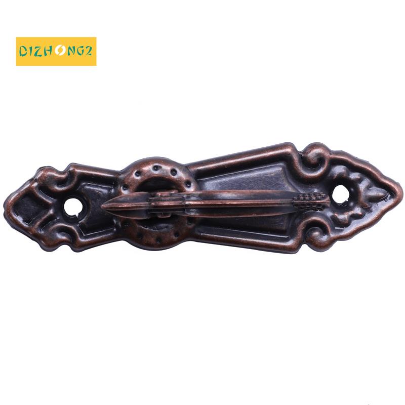 Bộ 2 Móc Treo Rèm Cửa Mini Bằng Kim Loại Màu Đồng Đỏ