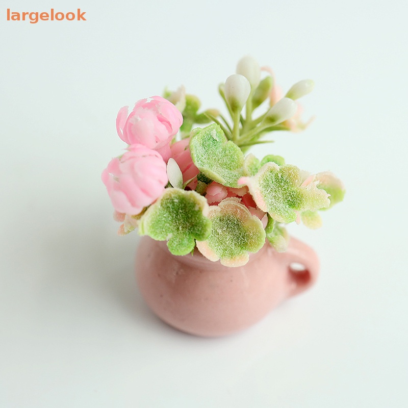 Lọ Hoa Mini Trang Trí Nhà Búp Bê Màu Sắc Ngẫu Nhiên Tỷ Lệ 1 / 12