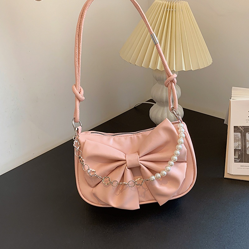 Túi Đeo Vai Kẹp Nách Nơ Thời Trang Mùa Hè 2023 Cho Nữ HZFTR0604