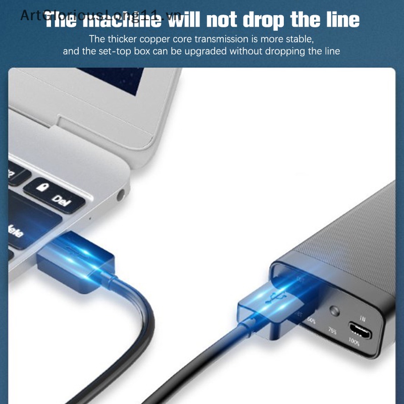 Dây Cáp Nối Dài USB Sang Cổng USB Cho Ổ Cứng Tản Nhiệt