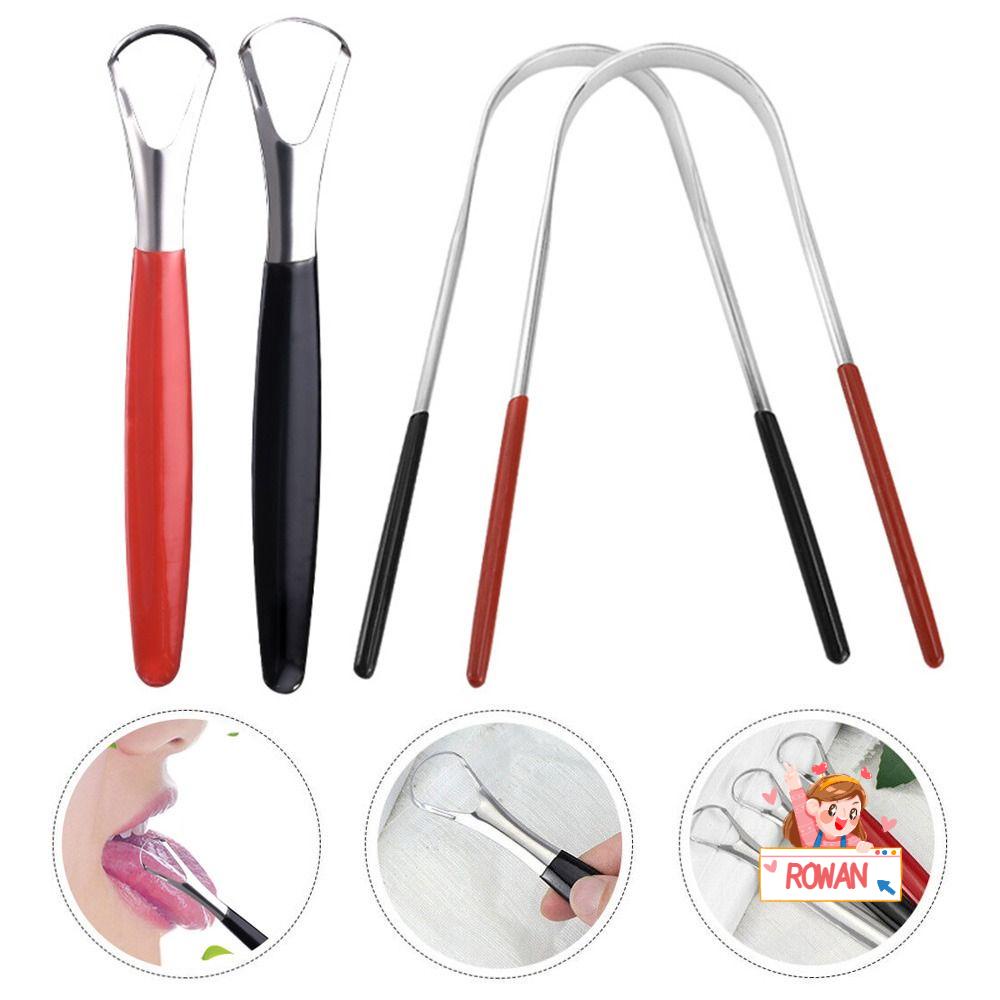 Set 4 Bàn Chải Đánh Răng Làm Sạch Lưỡi Thời Trang