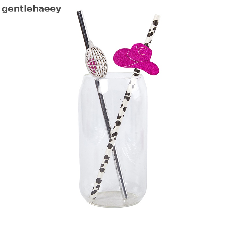 Bộ 10 Ống Hút Giấy Dùng Trang Trí Tiệc Cưới