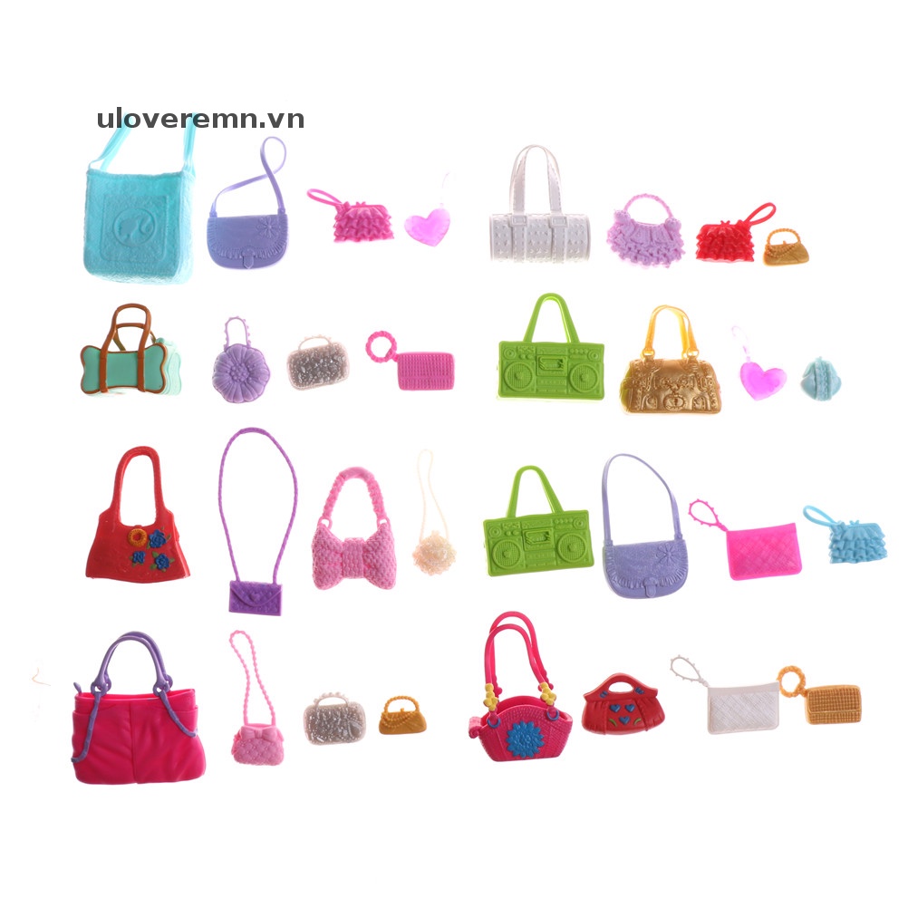 Set 4 Túi Đựng Búp Bê Mini Nhiều Màu Sắc Dễ Thương