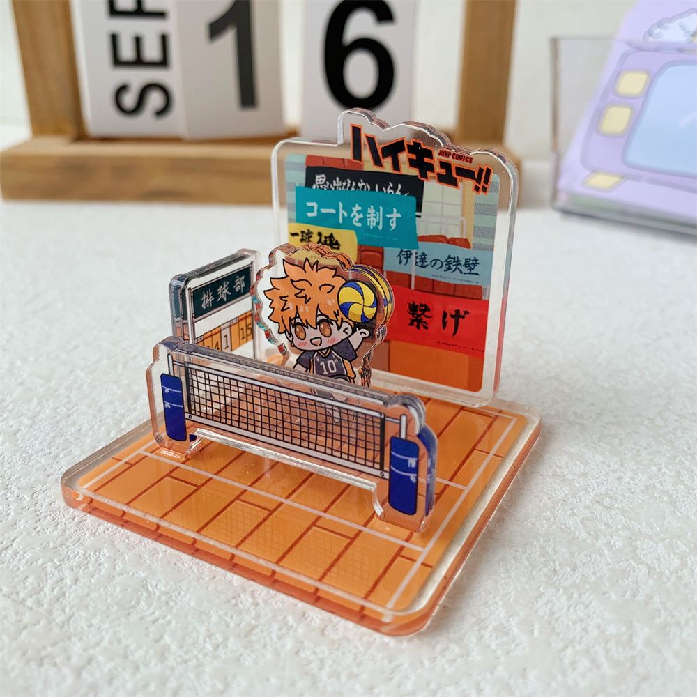 Haikyuu Giá Đỡ Mini Hình Trái Bóng Chuyền Độc Đáo