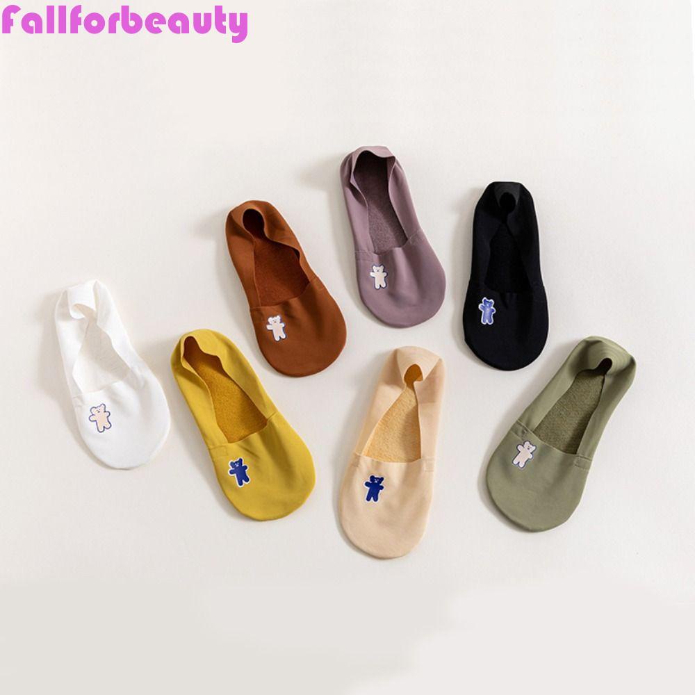 Vớ Cotton Gel Silica Vô Hình Chống Trượt Phong Cách Hàn Quốc Cho Nữ