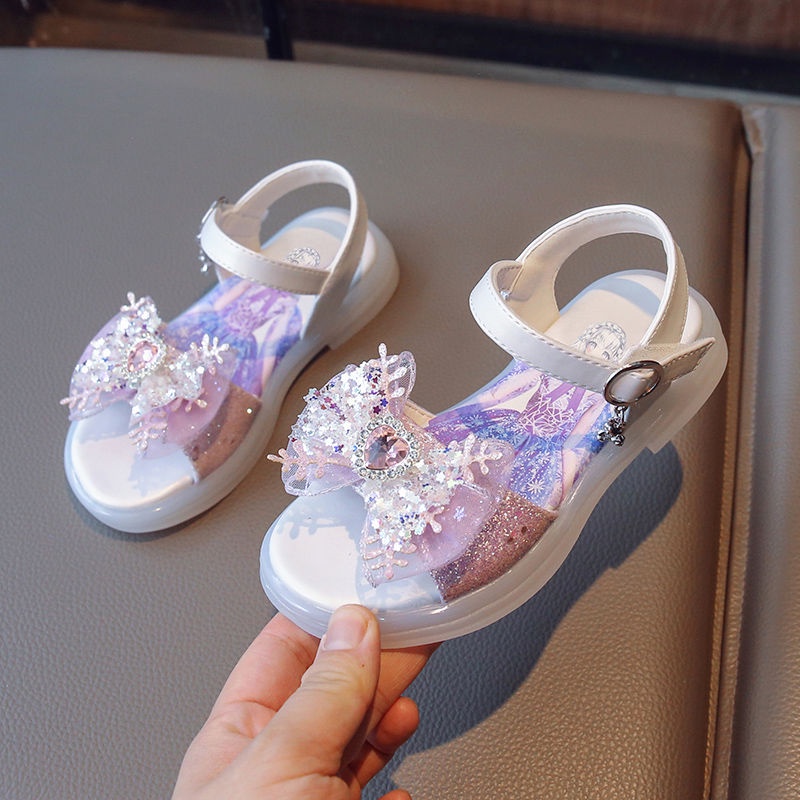 Xăng đan Công Chúa Elsa Siêu Nhẹ Thời Trang Mùa Hè 2023 Cho Bé Gái