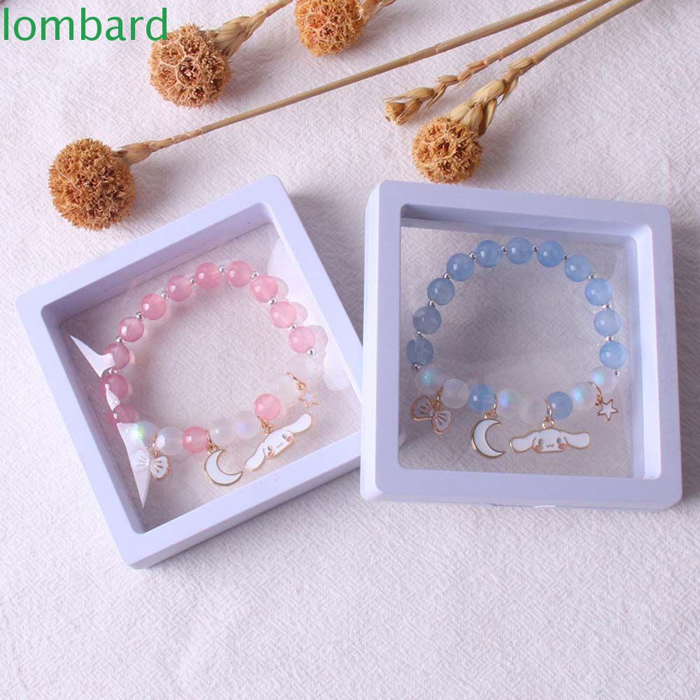 Vòng Tay Dây Thun Co Giãn Mặt Trăng Và Chú Chó Cinnamoroll Đáng Yêu|Vòng Tay Phong Cách Hàn Quốc