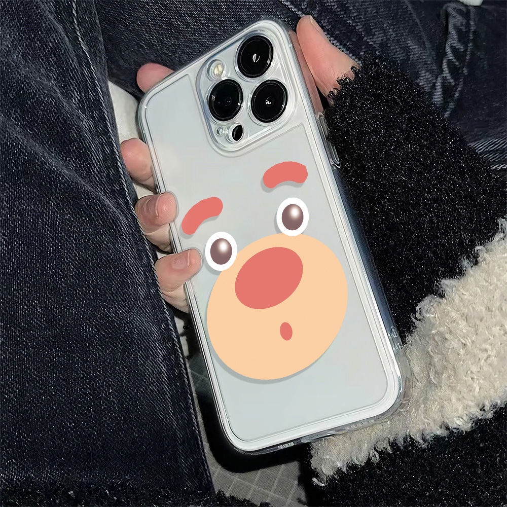 ✅Ốp Điện Thoại Dẻo Họa Tiết Chú Gấu Dễ Thương Chống Sốc Cho iPhone12 14proplus DH6N 786In13Max