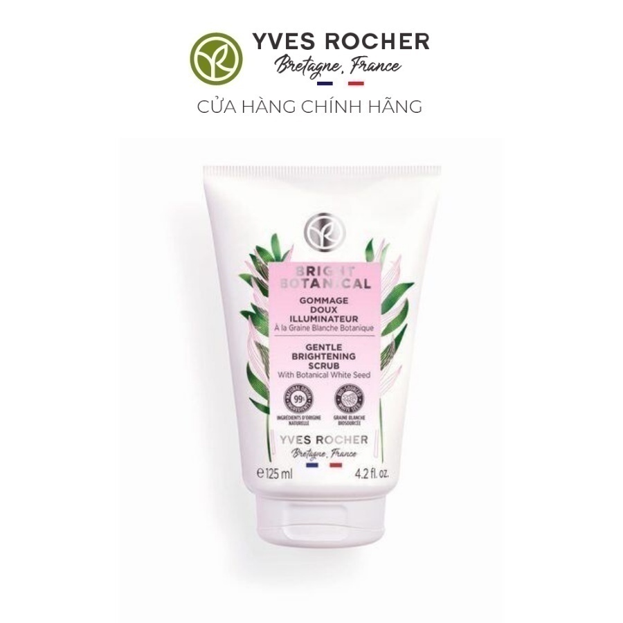 Tẩy Tế Bào Chết Làm Sáng Da Yves Rocher (Dạng Kỳ) - Bright Botanical Gentle Illuminating Scrub Tube 125ml