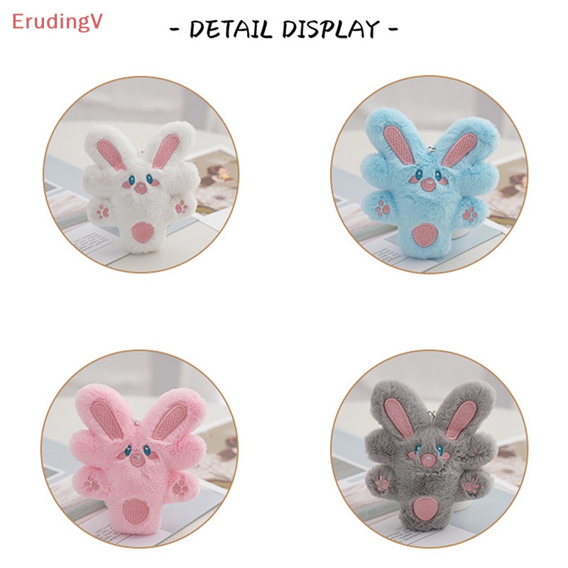 [ErudingV] Móc Khóa Thỏ Bông Ba Lô Giàu Có [Mới]