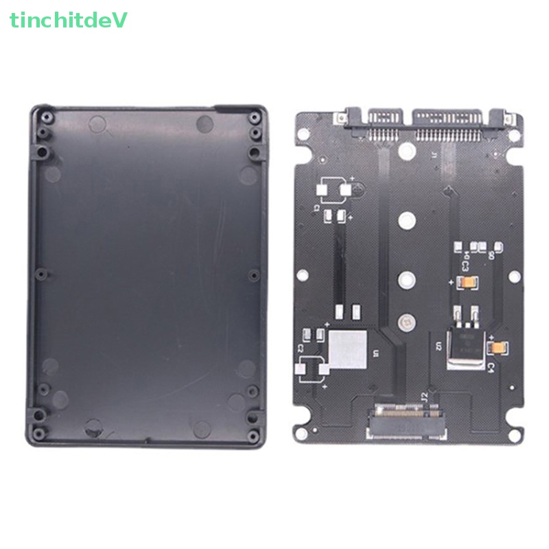 Hộp Đựng Thẻ Chuyển Đổi M.2 NGFF Sang 2.5 inch SATA SSD / MSATA Sang SATA Cho PC M2 + M Desktop