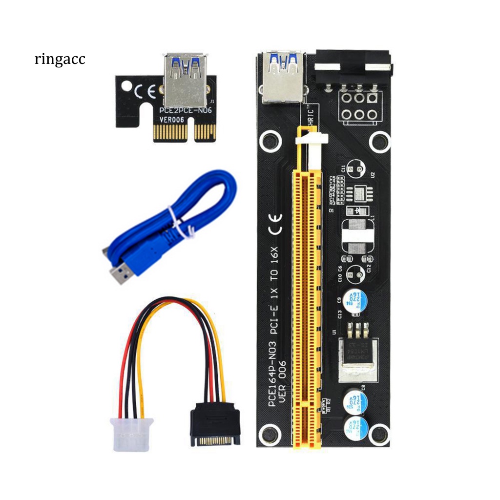 Card Mở Rộng RGA Ver006 Power USB 3.0 PCI-E 1X Sang 16X GPU