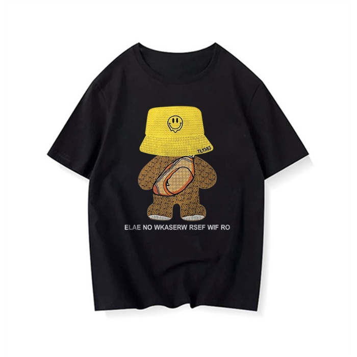 NRVP Áo Thun 100% Cotton Tay Ngắn Phong Cách Hàn Quốc Mới