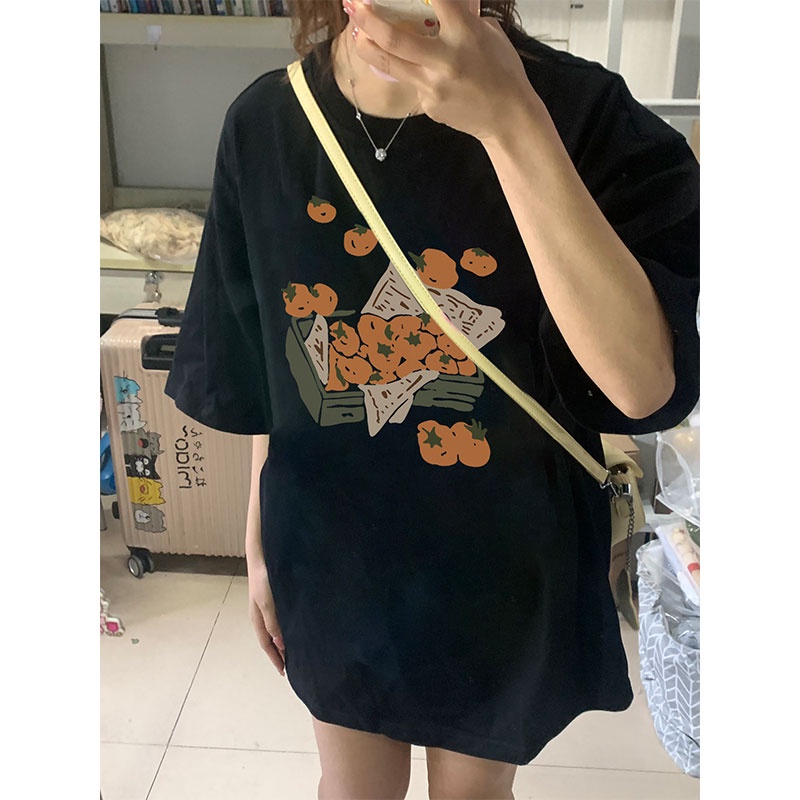 NRVP Áo Thun 100% Cotton Tay Ngắn Phong Cách Hàn Quốc Mới