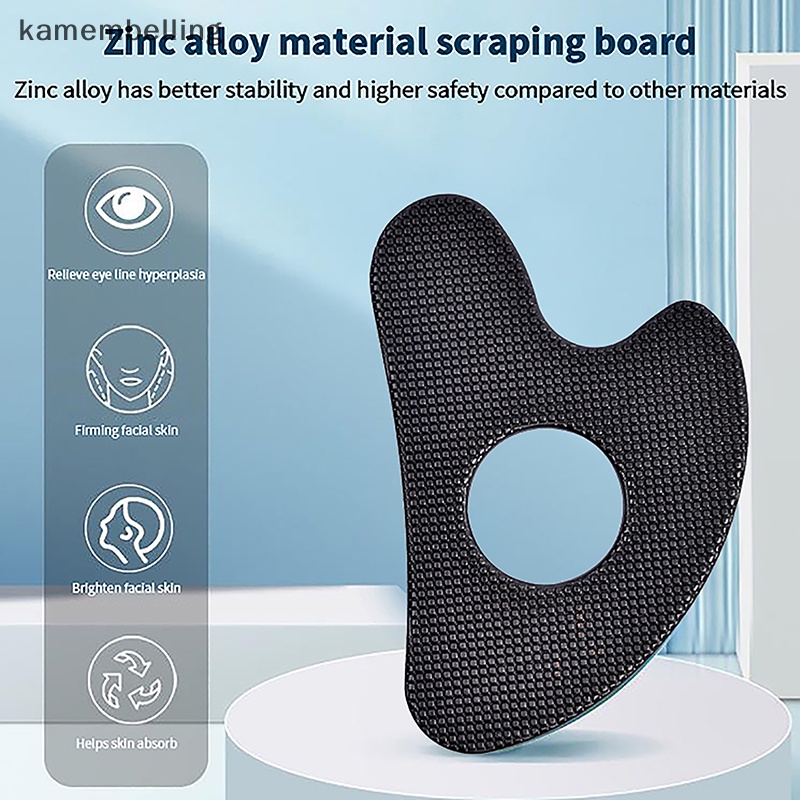 1 Dụng Cụ Mát Xa Gua Sha Bằng Kim Loại Chất Lượng Cao