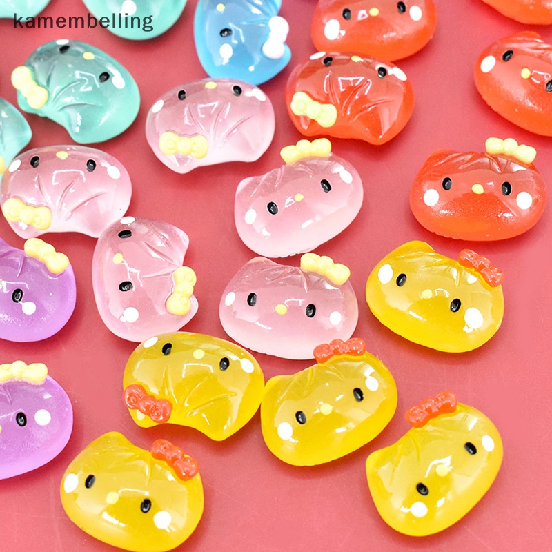 Set 10 Tượng Mèo Mini Bằng Nhựa Phát Quang Trang Trí Scrapbook