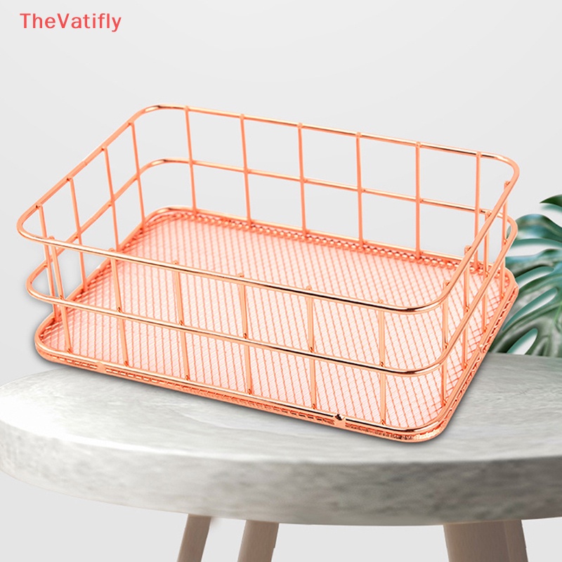 Giá Đỡ Bút / Cọ Trang Điểm Bằng Sắt Màu Vàng Kim Phong Cách Bắc Âu Tiện Dụng Cho Văn Phòng