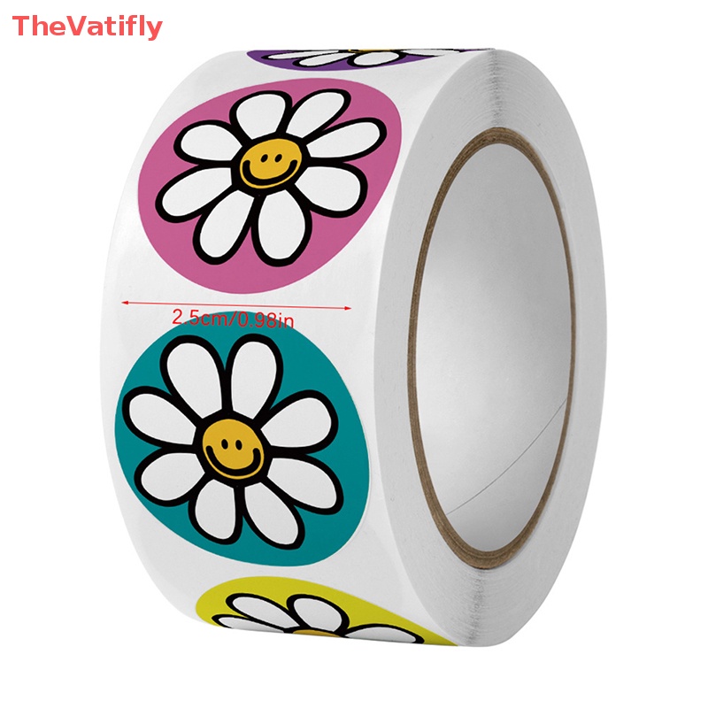 Bộ 500 Miếng Dán Hình Hoa Hoạt Hình Trang Trí Sổ Tay