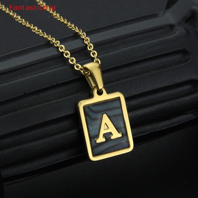 Vòng cổ Mặt 26 Chữ Cái Bằng Thép Không Gỉ Thời Trang Dành Cho Nữ