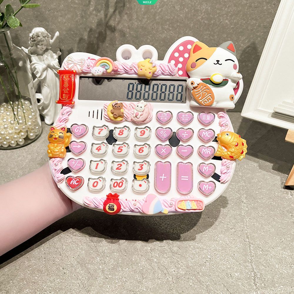 Máy Tính Kem Gel Kuromi Hoạt Hình Dễ Thương Đa Năng Giá Trị Cao Cho Học Sinh