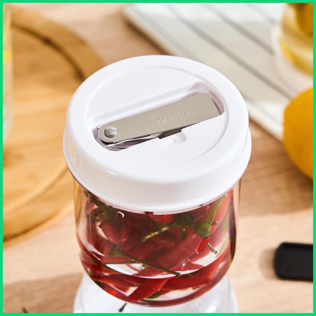 Lọ Thủy Tinh Đựng Đồ Khô Và Ướt Có Nắp Chống Rò Rỉ Tiện Dụng