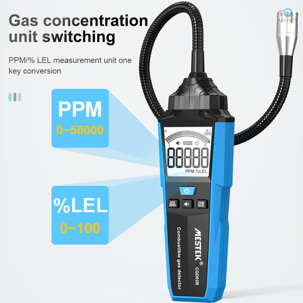 Máy Phân Tích Rò Rỉ Khí Gas Tự Nhiên Cầm Tay TOLO5.19