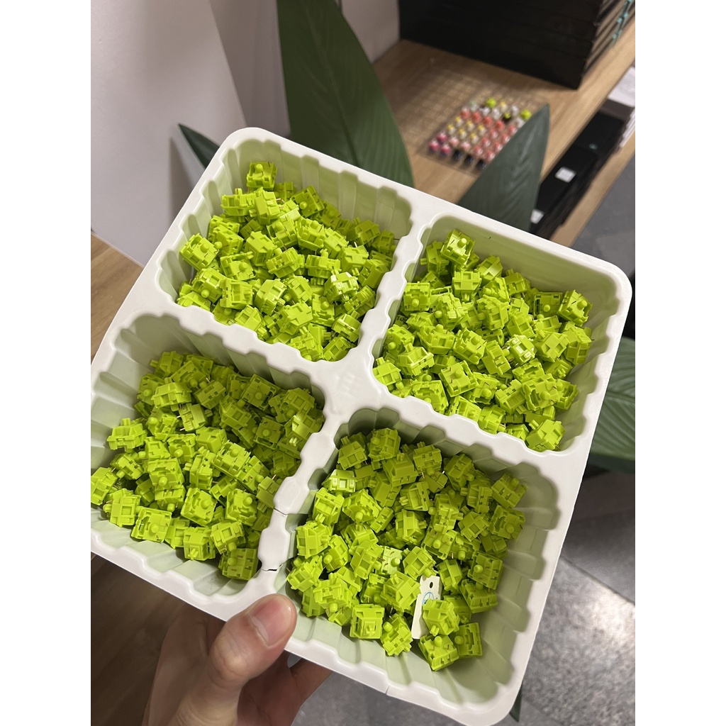 Công Tắc Bàn Phím Cơ switch KTT Matcha Tactile Switch 3 PIN 45g - KICAP