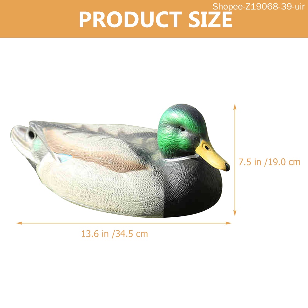 Mô Hình Tượng Vịt / Mồi Câu Cá / Ngỗng Độc Đáo Trang