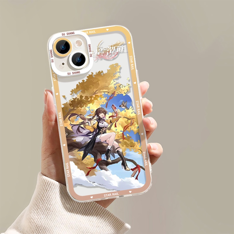 Ốp Điện Thoại TPU Silicon Mềm Trong Suốt Chống Sốc Thời Trang Cho iPhone 14 13 12 Pro Max 11 XS XR X 8 7 6S Plus