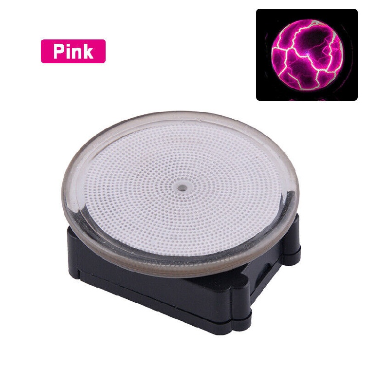 Mengqi Mini Fancy Pocket Plasma Disk Sensor Lighting Plate Respond To Voice Music Party