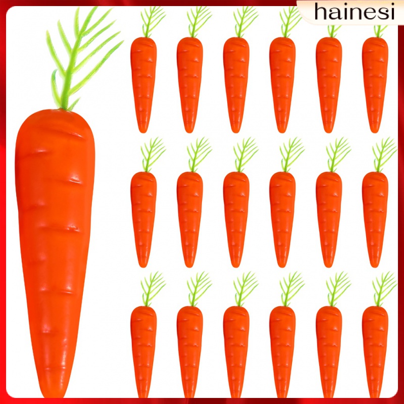 Miniature Ornaments Carrot Craft Accessories 25 Pcs
