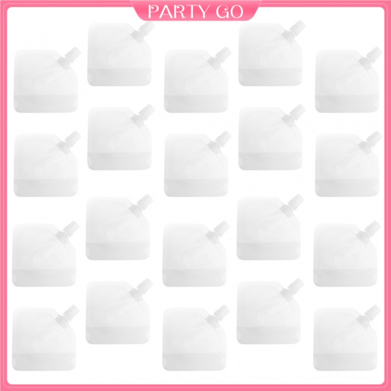 Set 20 Túi Đựng Dầu Gội / Sữa Tắm Có Thể Bóp Được