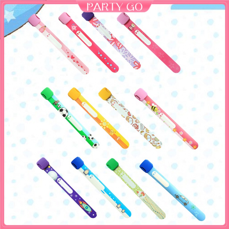 Set 12 Dây Đeo Cổ Tay Chống Thấm Nước Cho Bé