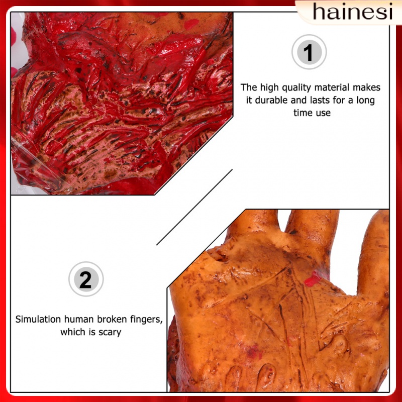 Đồ Trang Trí Xe Hơi Hình Bàn Chân Gãy Máu Độc Đáo