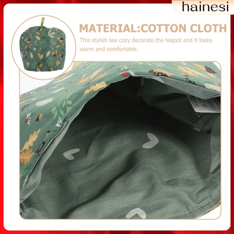 Vỏ Bọc Ấm Trà / Cà Phê Bằng Cotton Cách Nhiệt Chống Bụi Phong Cách Vintage