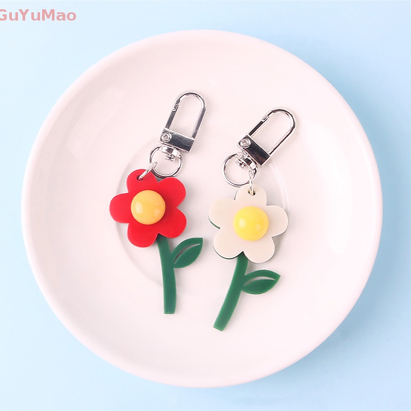 Móc Khóa Hình Bông Hoa Nhỏ Xinh Xắn Dễ Thương