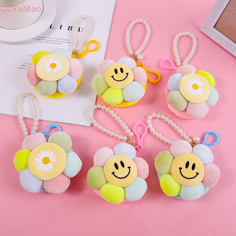 [cxGUYU] Ins Móc Khóa Hình Hoa Hướng Dương Nhồi Bông Mềm Mại Nhiều Màu Sắc Làm Quà Tặng Sinh Nhật Cho Bé PRTA