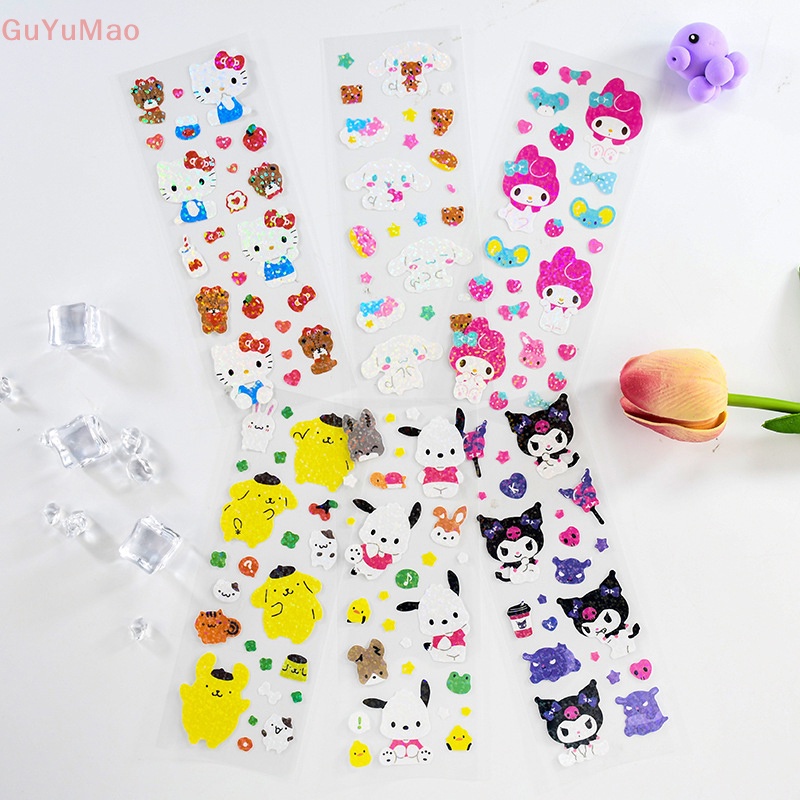 [cxGUYU] Hình Dán Sanrio Hoạt Hình Graffiti Goo Đáng Yêu Trang Trí Sổ Tay Laptop PRTA