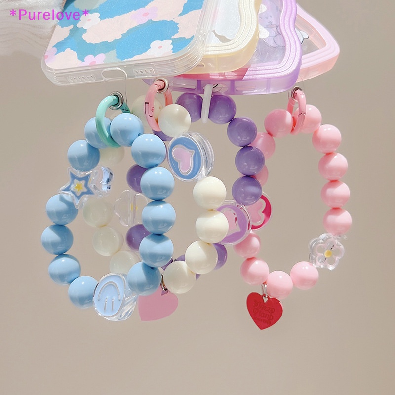 Dây Đeo Điện Thoại Dạng Chuỗi Hạt Chống Thất Lạc Tiện Dụng Cho Nữ Mới