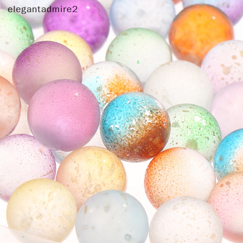 Set 50 Quả Bóng Kính Trong Suốt Kích Thước 12mm Dùng Trang Trí Bể Cá / Bình Hoa Độc Đáo Xinh Xắn