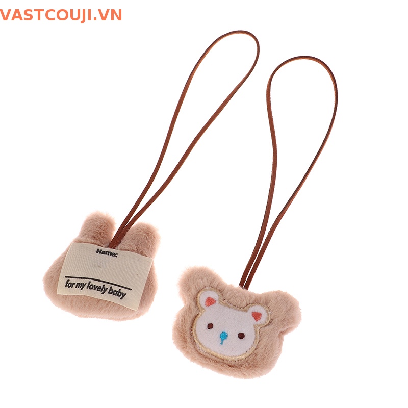 Móc Khóa Thỏ Nhồi Bông Nhỏ Nhắn Dễ Thương