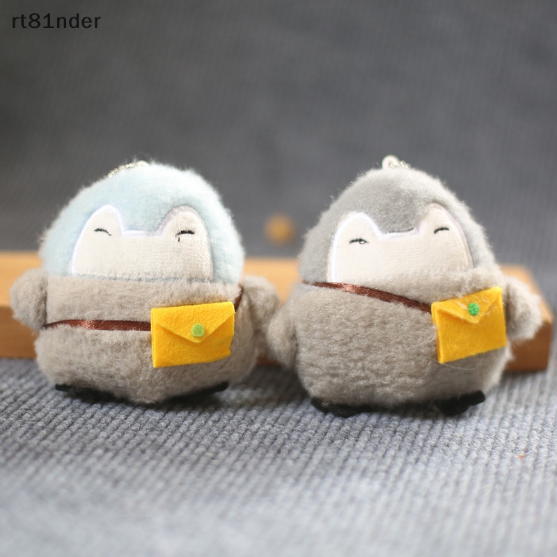 Rt Móc Khóa Hình Chim Cánh Cụt Nhồi Bông Mini Dễ Thương