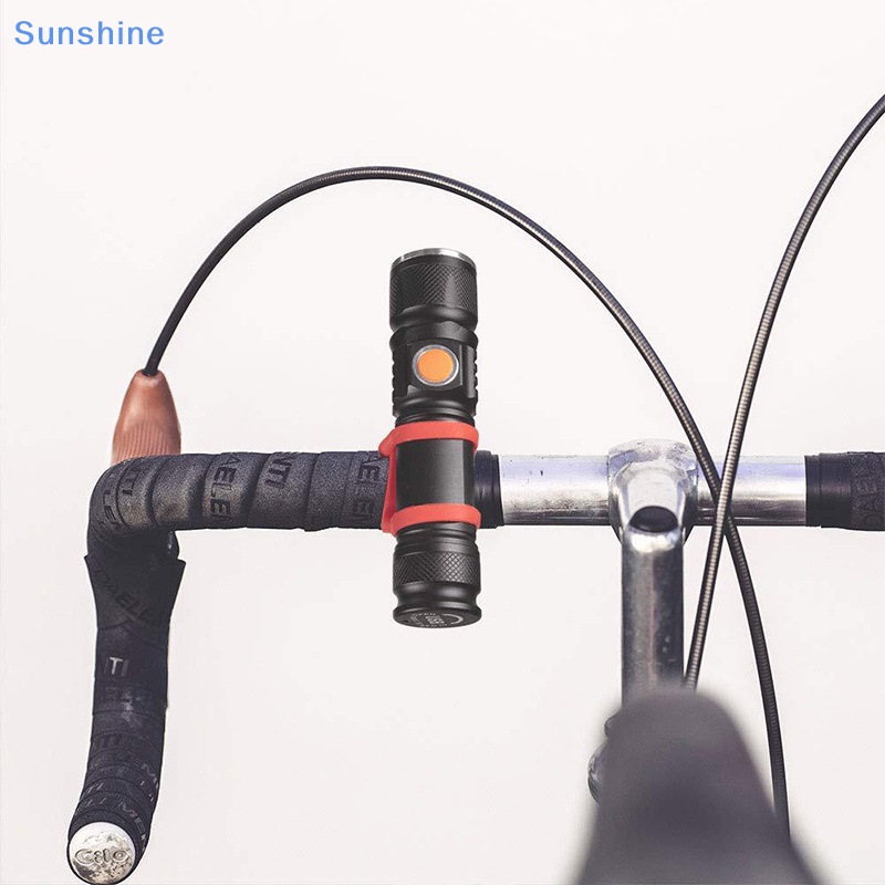 Dây Buộc Đèn Bằng Silicon Cho Xe Đạp