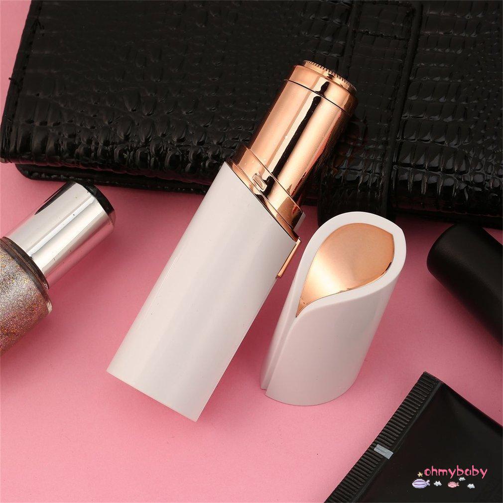 [InStock] Phụ Nữ Điện Mini Không Gây Đau Tóc Cho Mặt Cơ Thể Máy Rụng Lông Son Môi Hình Cổ Chân Dụng Cụ Cạo Râu [Z/6]
