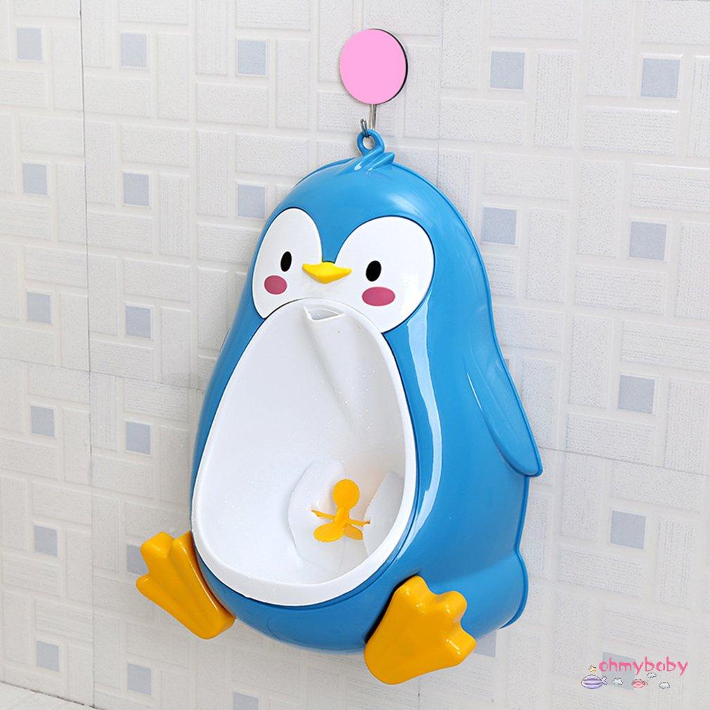 [InStock] Hoạt Hình Chim Cánh Cụt Dễ Thương Bô Tiểu Vệ Sinh Đứng Phòng Tắm Trẻ Em Đi Huấn Luyện Cho Bé Trai Từ 8 Tháng Đến 6 Tuổi [Z/7]