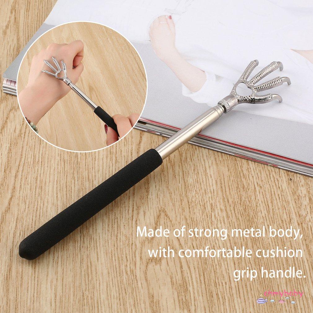 [InStock] Nhỏ Gọn Kính Thiên Văn Móng Vuốt Bằng Thép Không Gỉ Máy Mát Xa Lưng Cào 22-58Cm Có Thể Điều Chỉnh Massage Trầy Xước Tay [Z/14]