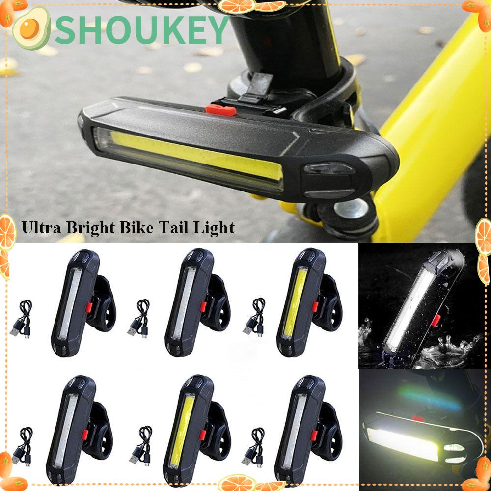 Đèn Pha Siêu Sáng SHOUKEY 6 Màu Siêu Sáng Có Thể Sạc Lại Bằng Cổng USB Dành Cho Xe Đạp