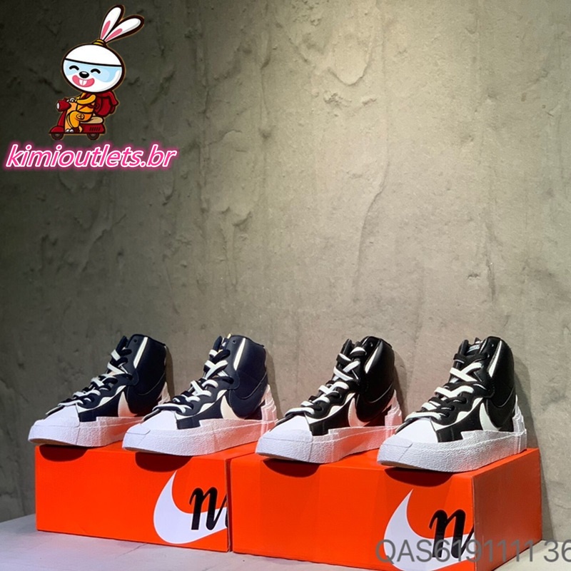 Km Km230612 Giày Thể Thao Cao Cổ Phong Cách Bóng Rổ Sacai X N8866k Blazer Cho Nam
